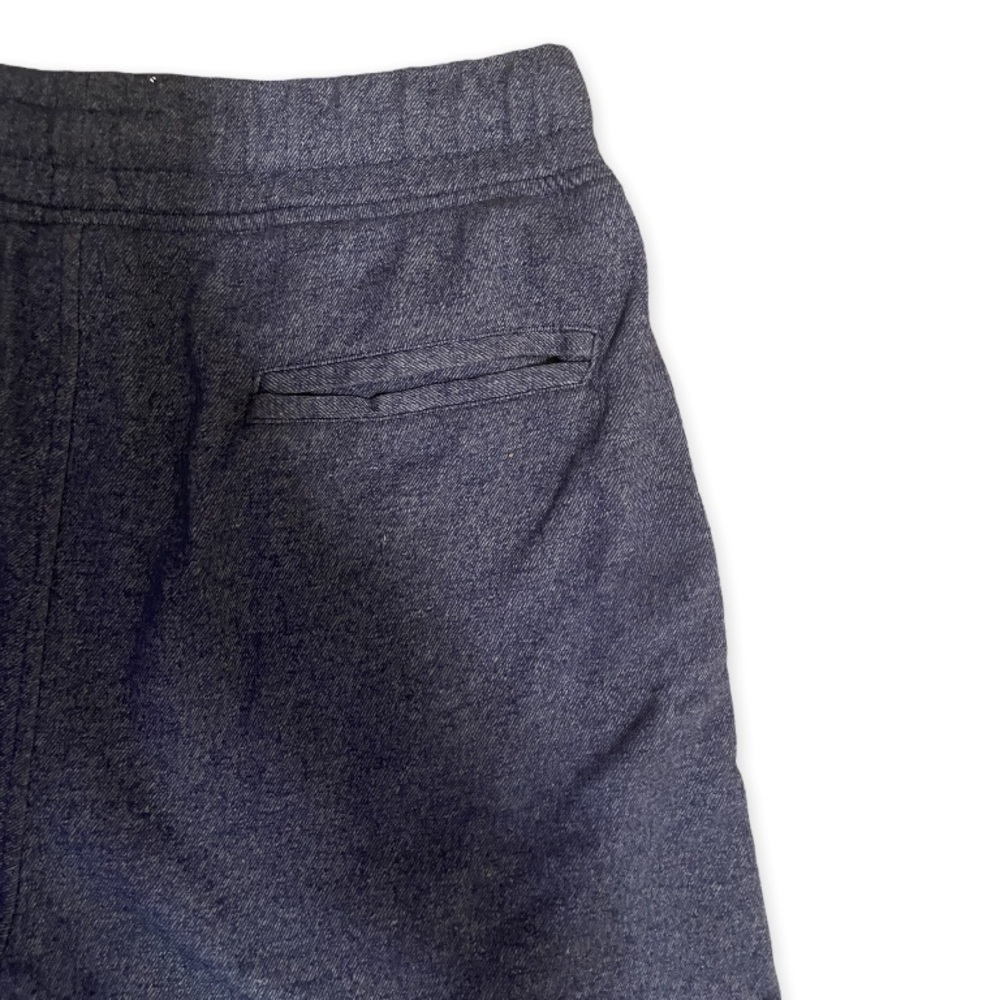 Ring Of Fire Mens Navy Blue Gray Drawstring Athletic Shorts Medium - Picture 5 of 8
